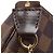 Borsa a mano Louis Vuitton Damier Ebene Mini Pochette Accessoires Marrone - vista 5