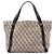Borsa a spalla Tote Bottega Veneta BV Monogram Jacquard Beige