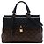 Borsa Satchel Louis Vuitton Monogram Venus Marrone