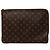 Borsa a Clutch Louis Vuitton Monogram Etui Voyage MM Marrone