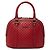 Borsa Dome Mini Microguccissima Gucci rossa Rosso