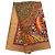 Hermès Axis Mundi Seidentuch braun 90 Scarves