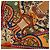 Hermès Axis Mundi Seidentuch braun 90 Scarves - Ansicht 3