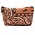 Bolso de mano Chanel de lona de algodón coral con estampado paisley