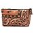 Bolso de mano Chanel de lona de algodón coral con estampado paisley - vista 2