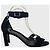 Autre Marque Sandali Saint Laurent neri T.36,5 Nero