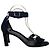 Autre Marque Saint Laurent Sandalen schwarz T.36,5