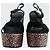 Autre Marque Sandali Saint Laurent neri T.37,5 Nero - vista 4