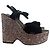 Autre Marque Saint Laurent Sandalen schwarz T.37,5