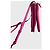 Borsa a tracolla Céline Trio in pelle rosa fucsia - vista 4