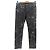 Jeans Dior Slim Fit in cotone nero tie-dye