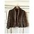 Autre Marque Chaqueta Cynthia Vincent T.36 Castaño