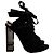 Alaïa Sandalias Alaia negras T.38.5 Negro
