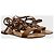 Valentino Garavani Sandali Valentino camel T.38.5 Cammello - vista 2