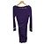 Vestido Leonard T.40 NOVO Roxo