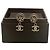 Pendientes Chanel Negro