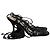 Ermanno Scervino Sandalen schwarz T.37