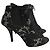 Stivali Givenchy in pizzo nero con lacci Taglia 38