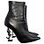 Autre Marque Saint Laurent Opyum Stieletten T.37,5 Schwarz