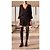 Autre Marque Saint Laurent Kleid schwarz T.34 - Ansicht 2