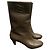 Stivali Fendi taupe T.38 Beige