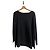 Camisola de malha Alaïa preta de mangas compridas XL Preto