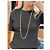 Collar largo Chanel naranja Dorado - vista 2