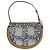 Borsa a mano JW Anderson in tela grigia e pelle Grigio