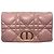 Autre Marque Borsa Dior Caro mini in pelle rosa