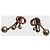 Autre Marque Dior CD rose gold Ohrringe Pink - Ansicht 4