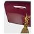 Autre Marque Borsa Saint Laurent Kate Tassel bordeaux Bordò - vista 12