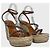 Sandali Christian Louboutin camel T.40 Cammello - vista 2