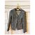 Iro Sveva jacket grey cotton size 0