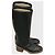 Gucci Stiefel schwarz T.38,5 - Ansicht 2