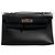 Pochette Hermès Kelly Noir Preto