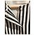 Camicia Victoria Beckham a righe T.34 Nero - vista 2