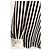 Camicia Victoria Beckham a righe T.34 Nero - vista 4