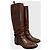 Botas Gucci marrones T.36,5 Castaño - vista 3