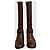 Botas Gucci marrones T.36,5 Castaño - vista 4