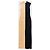 Autre Marque Solace Zweifarbiges Strick Maxikleid Schwarz Beige