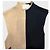 Autre Marque Solace Zweifarbiges Strick Maxikleid Schwarz Beige - Ansicht 3