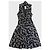 Triomphe Céline Celine Kleid schwarz T.38