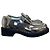 Zapatos Derby Prada plateados T.35,5 Metálico
