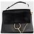 Borsa a mano Chloé Faye in pelle nera Nero