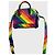 Borsa Balenciaga Ville XS Multicolore - vista 4