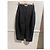 Autre Marque Schwarzer Rock mit Schlitz Auver Fit M