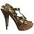 Miu Miu Sandalen gold T.38 Golden