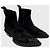 Stivaletti Balenciaga neri T.38 Nero - vista 2