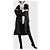 Chaqueta impermeable Balenciaga T.36 Negro - vista 6
