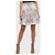 Saia Zimmermann de linho ecru com estampado floral Bege - vista 2